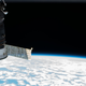 A previous Russian Progress cargo ship docked to the Pirs docking compartment of the International Space Station.